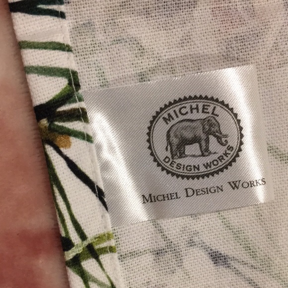 Michel Design Works Winter Christmas Pine Botanical Floral Kitchen Towel NWT - Picture 12 of 16